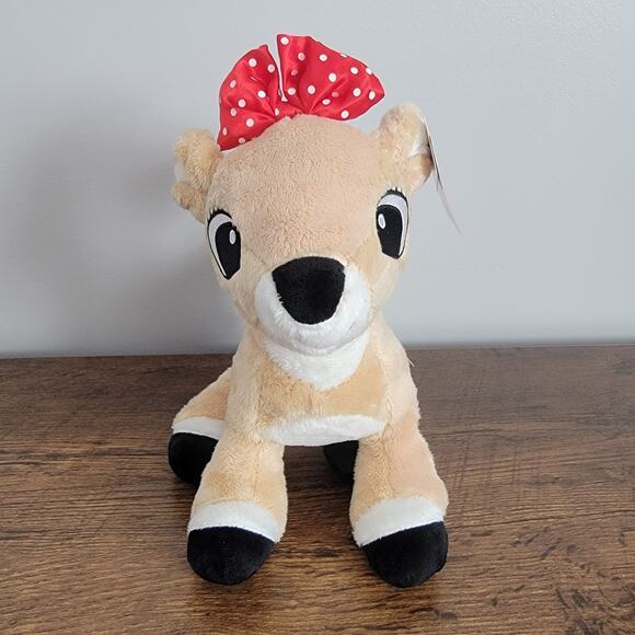 Rudolph Red Nosed Reindeer Clarice Plush Music Lights Christmas Holiday Toy NEW - Picture 2 of 10